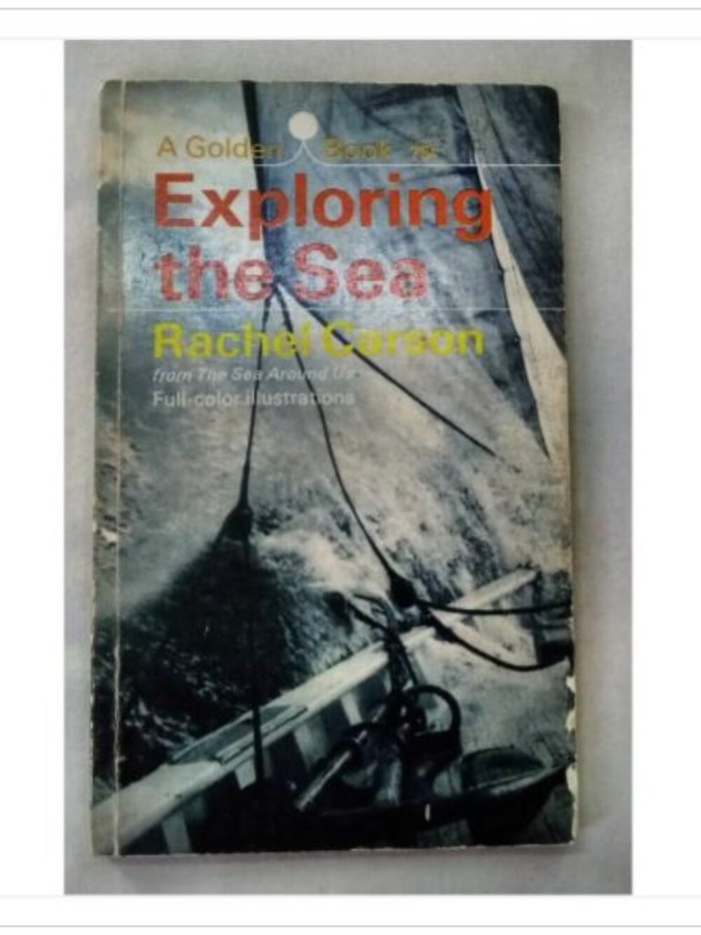 Exploring the Sea Rachel Carson 1969 1969 Edition Paperback Book Vintage Novel